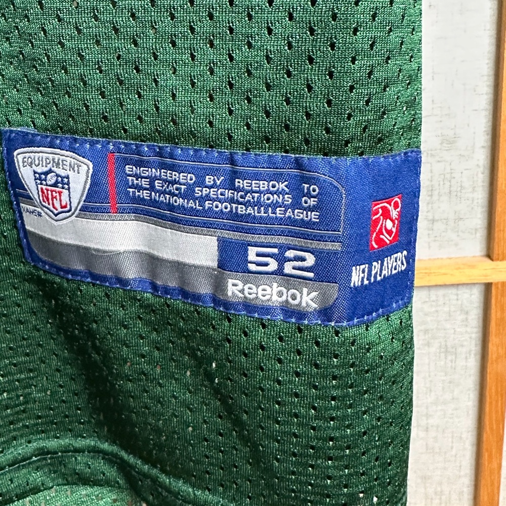 Green Bay Packers NFL Jersey 52 CLAY MATTHEWS Authentic Onfield Reebok Size 52 - Picture 6 of 6